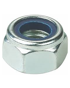 Borgmoer DIN 985 nylon ring verzinkt M10