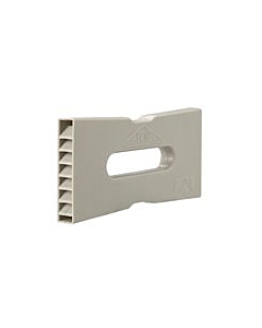 Ubbink stootvoegventilatierooster WF grijs