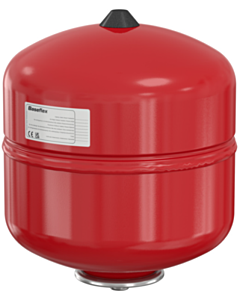 Flamco Baseflex expansievat 18 liter 1 bar (3 bar) rood