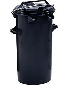 Sulo afvalbak kunststof antraciet met beugel 50 liter