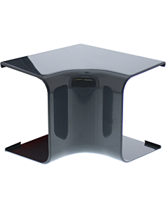 Canalit Airco binnenbocht   65 x 50 mm antracietgrijs