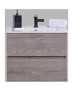 Dynamic Way badkamermeubel onderkast 60 cm hout grijs