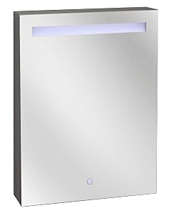 Best-Design Aluma spiegelkast 60 x 80 cm met LED-verlichting