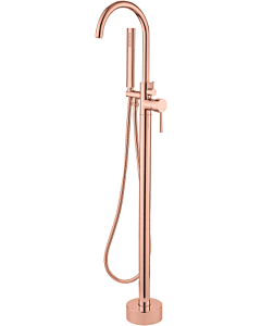 Best Design Lyon vrijstaande badkraan H= 112 cm rosé/mat goud