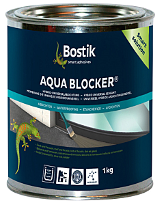 Bostik Aquablocker grijs blik 1 kg