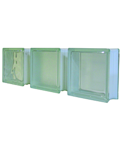 Glazen bouwsteen Clearview 190 x 190 x 80 mm glasblok helder