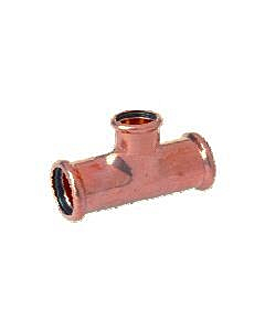 Copper gas 6131p T-stuk 22 x 15 x 22 mm pers