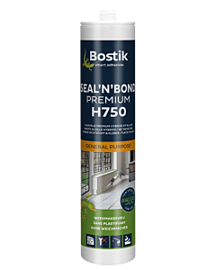 Bostik H750 Seal'n'Bond Premium 290 ml zwart