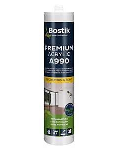 Bostik A990 Premium Acrylic 290 ml wit