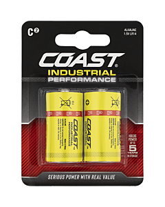 Coast Industrial batterij alkaline 1.5V C-cel LR14 2 stuks