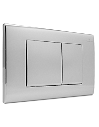 Dynamic Way bedieningsplaat square UP320/UP720 glans chroom