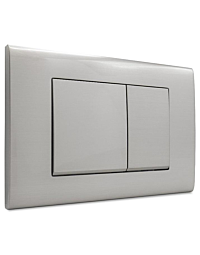 Dynamic Way bedieningsplaat square UP320/UP720 geborsteld zilver